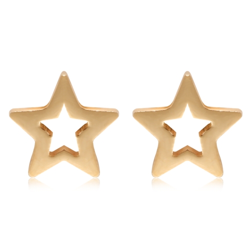 Oorknopjes ster goud