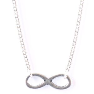 Infinity ketting zilver