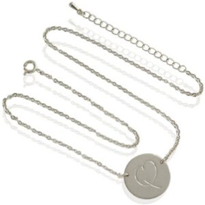 Ketting met munt zilver